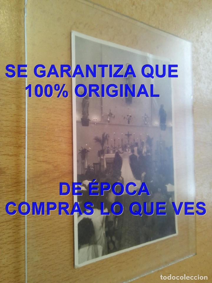 Fotograf&iacute;a antigua: ORIHUELA ORATORIO FESTIVO DE SAN MIGUEL 1962 BODA EXALUMNO FOTOGRAFIA 14X9 CM E83
