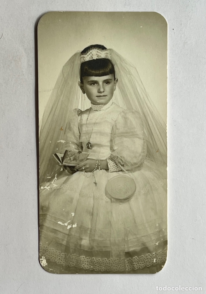 Antique Photography: ALC&Aacute;CER Val&ecirc;ncia. Recordatorio Comuni&oacute;n de Vicentita.. Parroquia San Martin Obispo (a.1962)