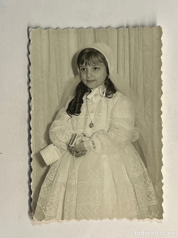 Fotografia antica: ALCOY. Parroquia San Mauro y San Francisco. Recordatorio Comuni&oacute;n Inmaculada (a.1968)