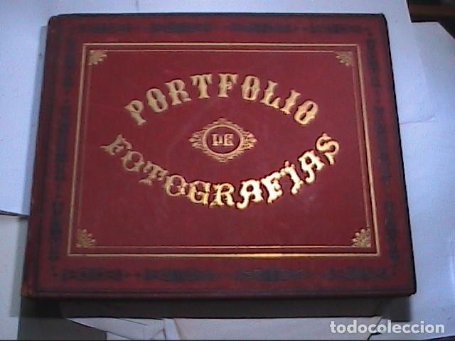 Fotografia antiga: PORTOFOLIO DE FOTOGRAFIAS DE LAS CIUDADES, PAISAJES Y CUADROS CELEBRES. 1896. TIPOGRAFIA RIVADENEYRA