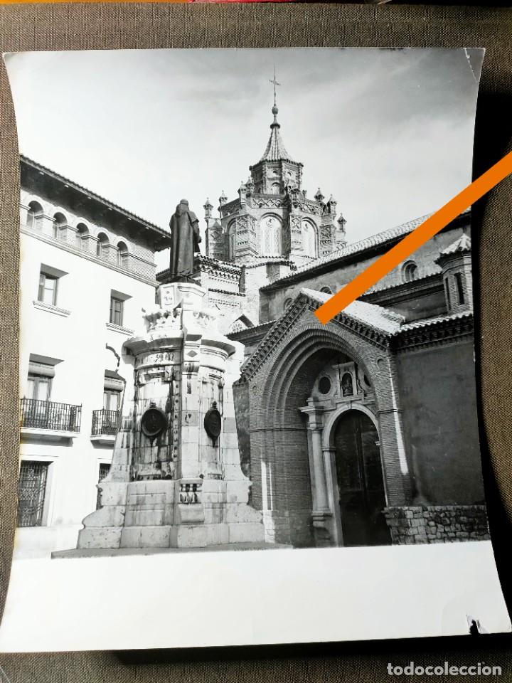 Alte Fotografie: Antigua fotograf&iacute;a de teruel. foto a&ntilde;os 60. Medidas 25 x 20..