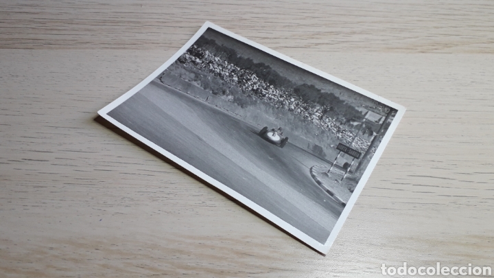 Fotograf&iacute;a antigua: Foto Mercedes Benz W196, Hans Hermann. VIII GP Espa&ntilde;a Pe&ntilde;a Rhin, Circuito Pedralbes, 23-10-1954.