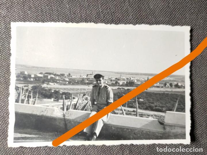 Antique Photography: Antigua fotograf&iacute;a. Militar italiano. Foto a&ntilde;os 50. Italia..