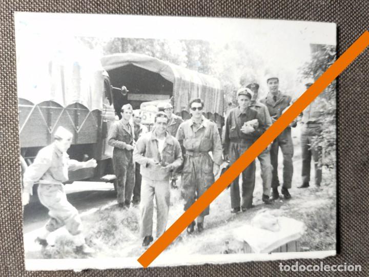 Fotografia antiga: Antigua fotograf&iacute;a. Militares. Militar italiano. Foto a&ntilde;os 50. Italia..