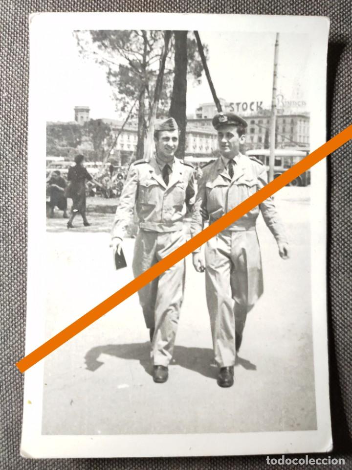 Photographie ancienne: Antigua fotograf&iacute;a. Militares. Militar italiano. Foto a&ntilde;os 50. Italia..