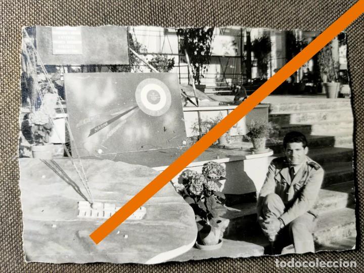 Antique Photography: Antigua fotograf&iacute;a. Militares. Militar italiano. Foto a&ntilde;os 50. Italia..