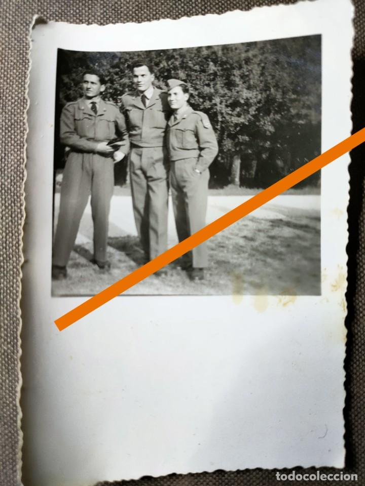 Antique Photography: Antigua fotograf&iacute;a. Militar italiano. Militares. Foto a&ntilde;os 50. Italia..