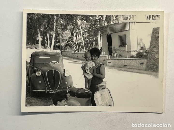 Fotograf&iacute;a antigua: NI&Ntilde;OS Y VESPA&hellip; Fotograf&iacute;a Original.. pasi&oacute;n por las Vespas&hellip; (h.1960?)