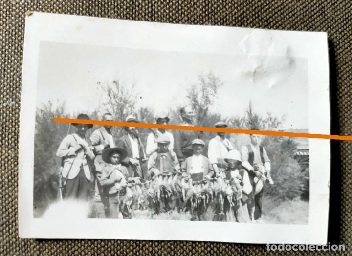 Fotografia antiga: Antigua fotograf&iacute;a. Cazadores. A&ntilde;os 20/30.