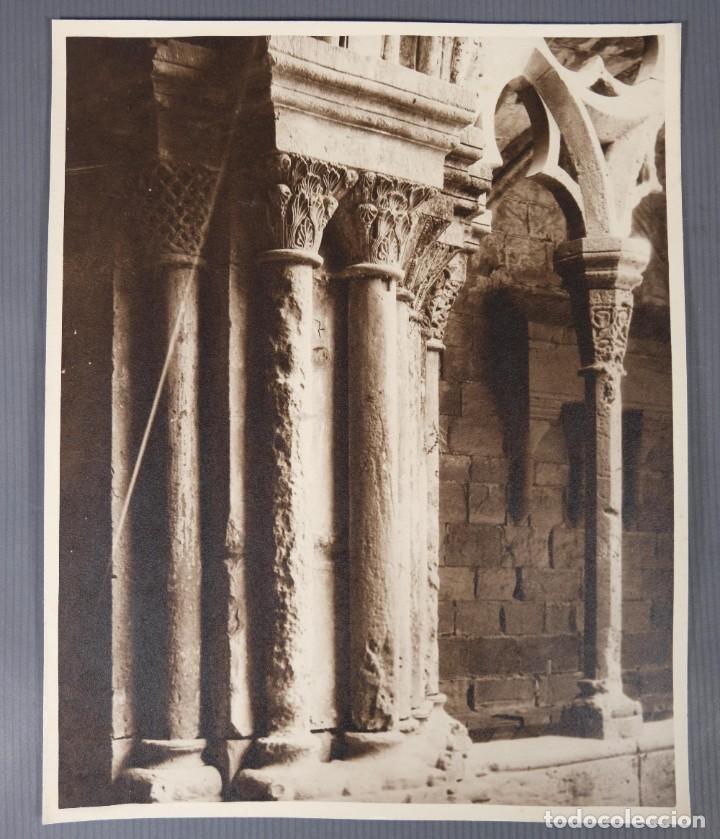 Alte Fotografie: Fotograf&iacute;a columnas de claustro a&ntilde;os 20-30