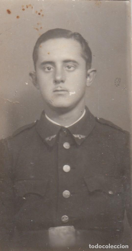 Fotograf&iacute;a antigua: Retrato de militar. Ejercito del Aire. A&ntilde;os 40? yy