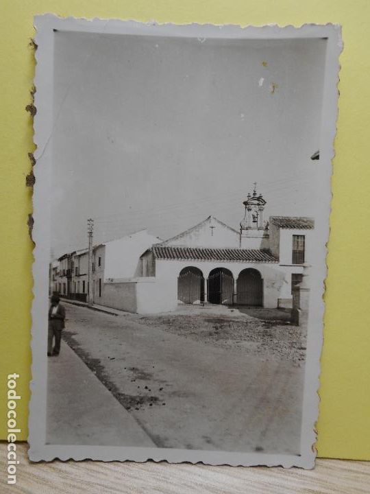 Fotograf&iacute;a antigua: ANTIGUA FOTOGRAFIA VISTA DE GINES SEVILLA A&Ntilde;OS 30?
