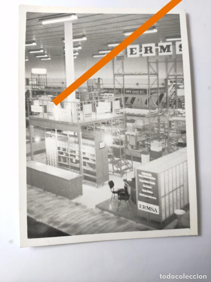 Fotografia antiga: Antigua fotograf&iacute;a. f&aacute;brica ERMSA. A&ntilde;os 60.