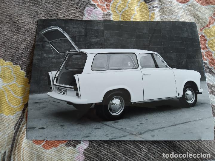 Fotograf&iacute;a antigua: FOTOGRAFIA COCHE TRABANT