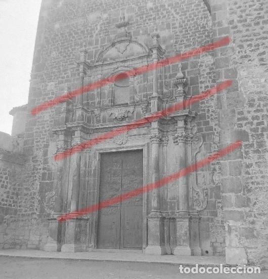 Fotografía antigua: Iglesia Pueblo de Jerica Castellon - Fotografia Antigua - Negativo de Celuloide - Foto 1 - 324320543