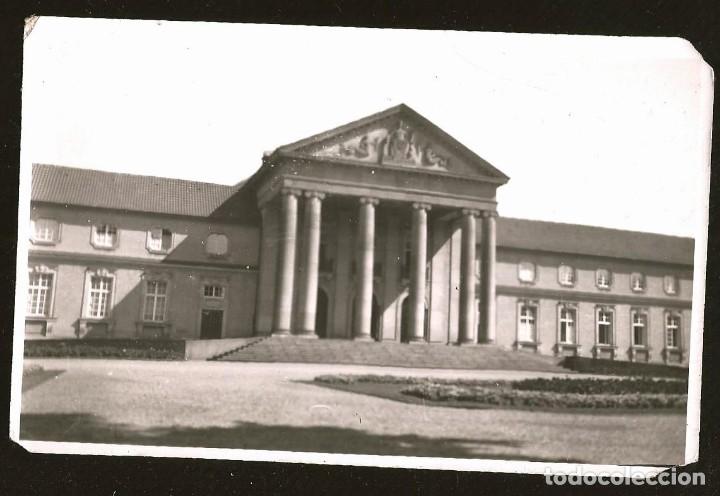 Fotografia antiga: 2073 Edificio, actualmente sus ruinas bajo las aguas de las Termas de Epecuen - Foto 14x9cm 1950'