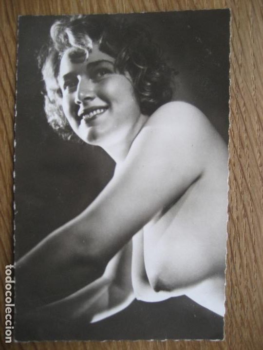 Alte Fotografie: Desnudo. Fotografia estudio . 14 x 9 cm. Sin datos
