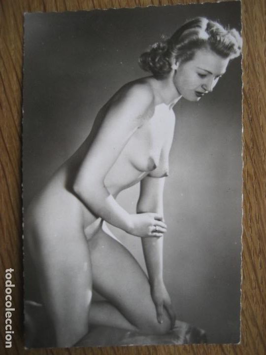 Alte Fotografie: Desnudo. Fotografia estudio . 14 x 9 cm. Sin datos