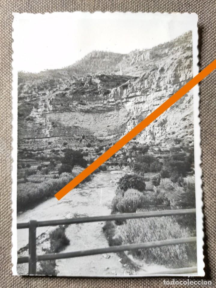 Fotografia antica: Antigua fotograf&iacute;a. Montanejos Castell&oacute;n. A&ntilde;os 50.