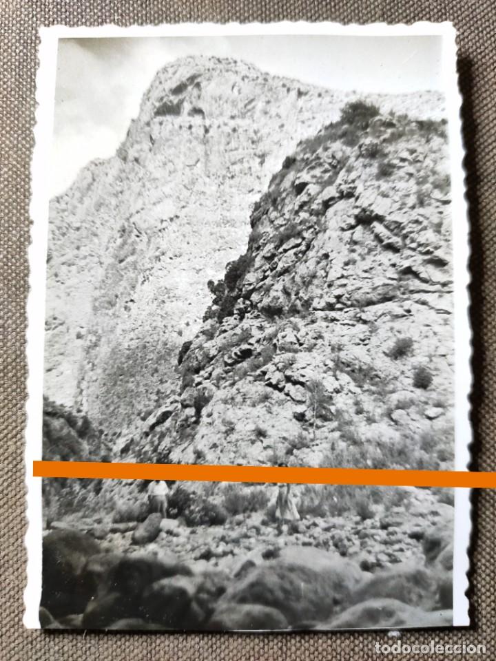 Fotograf&iacute;a antigua: Antigua fotograf&iacute;a. Montanejos Castell&oacute;n. A&ntilde;os 50.