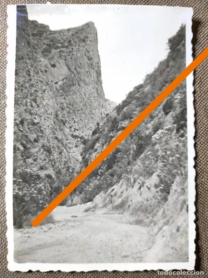 Fotografia antica: Antigua fotograf&iacute;a. Montanejos Castell&oacute;n. A&ntilde;os 50.