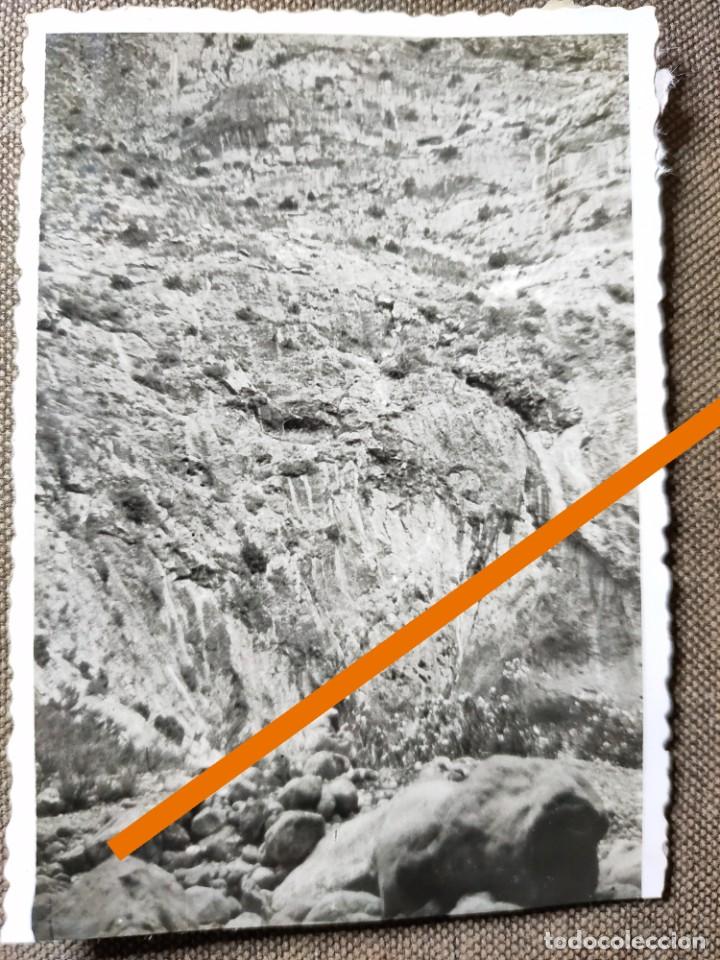 Photographie ancienne: Antigua fotograf&iacute;a. Montanejos Castell&oacute;n. A&ntilde;os 50.
