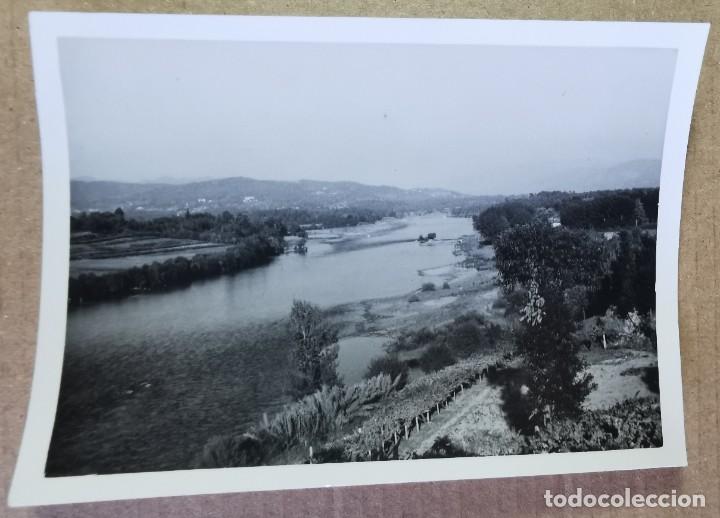 Fotograf&iacute;a antigua: FOTO ANTIGUA ORIGINAL E INEDITA MONSAO RIO MI&Ntilde;O PORTUGAL 1963 MEDIDAS 72MM X 101MM
