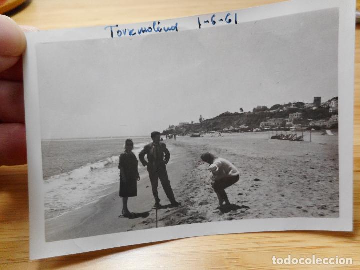 Alte Fotografie: ANTIGUA FOTOGRAFIA TORREMOLINOS MALAGA 1961