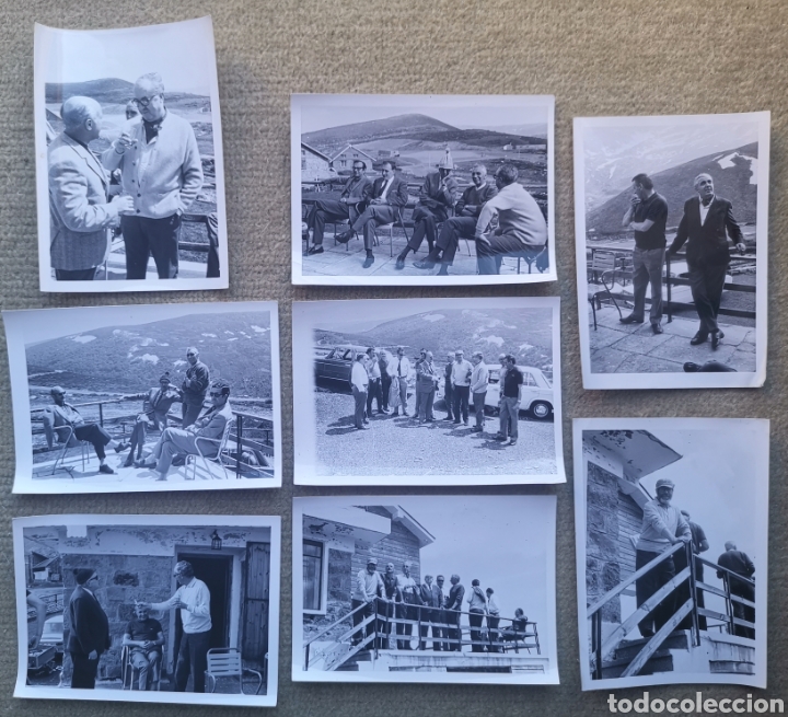 Fotograf&iacute;a antigua: Lote Fotograf&iacute;as Bra&ntilde;avieja Alto Campoo (Cantabria) - Estaci&oacute;n de Esqu&iacute; Monta&ntilde;a Ski A&ntilde;os 60