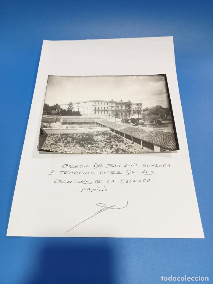 Fotograf&iacute;a antigua: FOTO. PTO STA MAR&Iacute;A. COLEG&Iacute;O SAN LUIS GONZAGA. TERRENOS ANTES ESCUELAS SAGRADA FAMILIA. 18 X 13