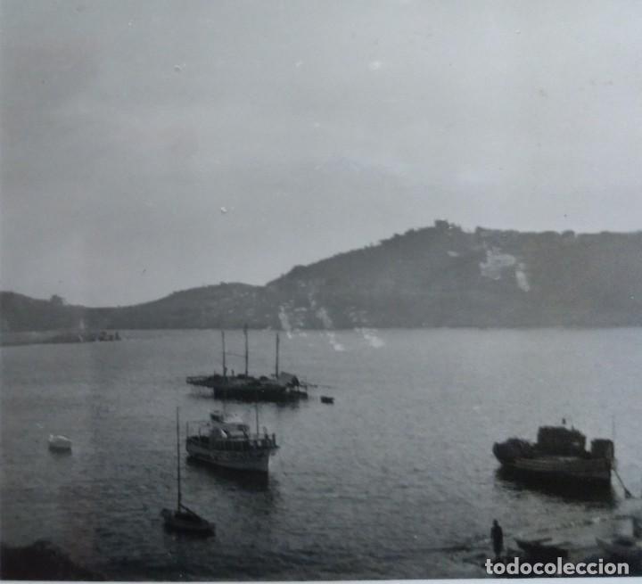 Photographie ancienne: FOTO PUERTO DE SANT FELIU DE GUIXOLS (COSTA BRAVA) 1954 6 X 8 CM (APROX)