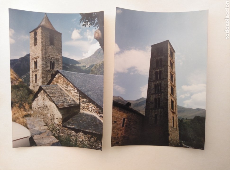 iglesias con torres románticas, dos antiguas fo - Buy Photomechanic  photographs on todocoleccion