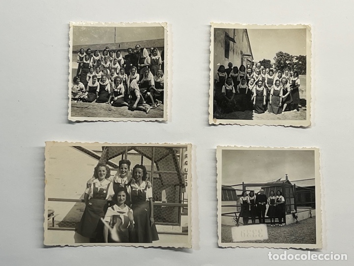 Fotograf&iacute;a antigua: CHELVA, (4) fotograf&iacute;as Se&ntilde;oritas.. d&iacute;as de convivencia de la Falange&hellip; Residencia Mar&iacute;a Clave