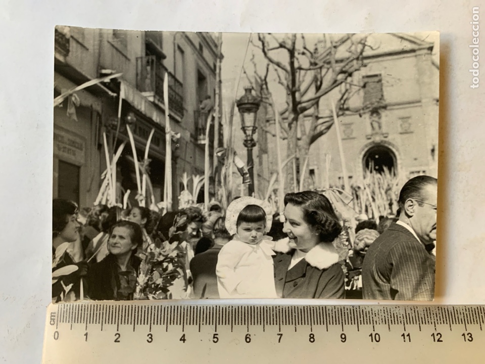 Fotografia antica: FOTO. BENDICI&Oacute;N DE PALMAS. DOMINGO DE RAMOS. LOCALIDAD?. FOT&Oacute;GRAFO?.