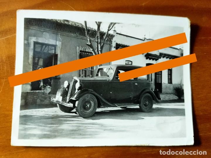 Antique Photography: Antigua fotograf&iacute;a coche autom&oacute;vil. Fiat balilla matr&iacute;cula de Murcia. Foto a&ntilde;os 20/30