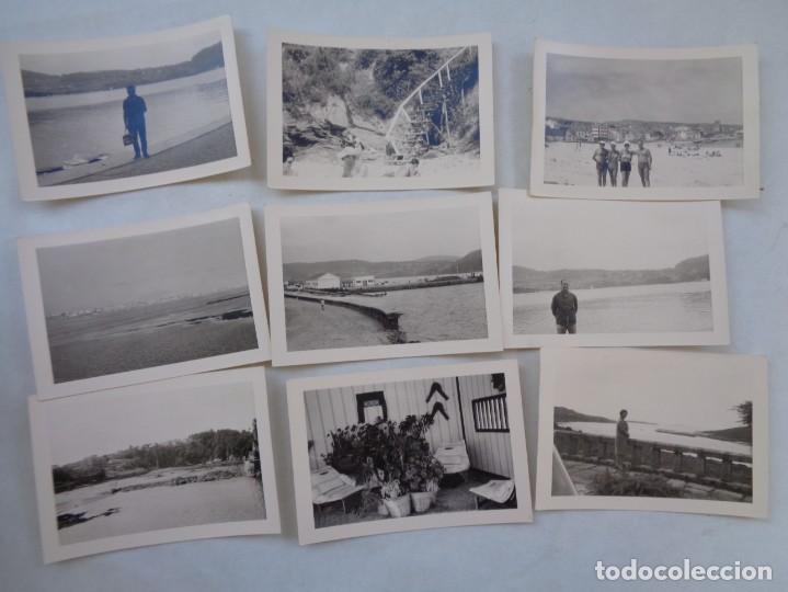 Fotografia antiga: LOTE DE 9 FOTOS DE VIAJE A GALICIA: CEDEIRA, MERA, SANTA CRUZ Y LAGE , AGOSTO DE 1968