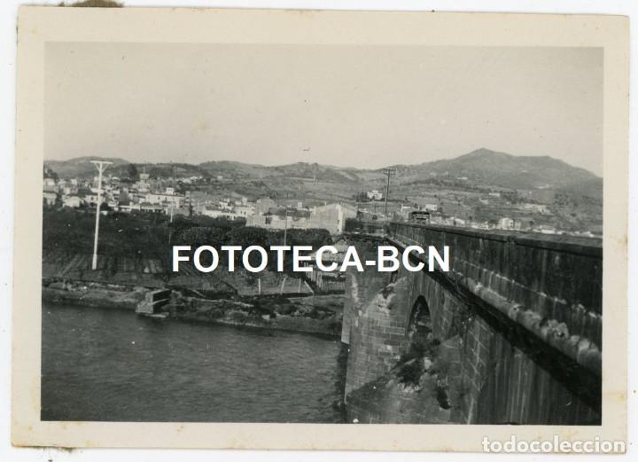 Fotograf&iacute;a antigua: FOTO ORIGINAL MOLINS DE REI PUENTE DE CARLOS III A&Ntilde;OS 30