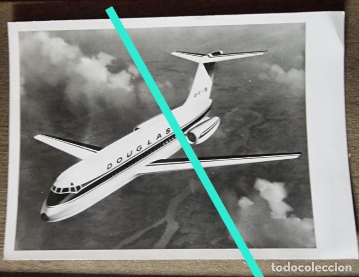 Fotografia antica: Fotograf&iacute;a. avi&oacute;n douglass DC-9.