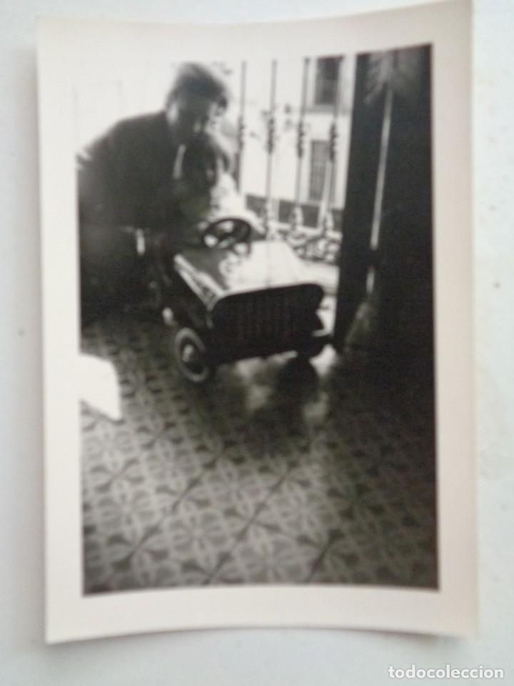Photographie ancienne: FOTO DE NI&Ntilde;O CON COCHECITO DE JUGUETE