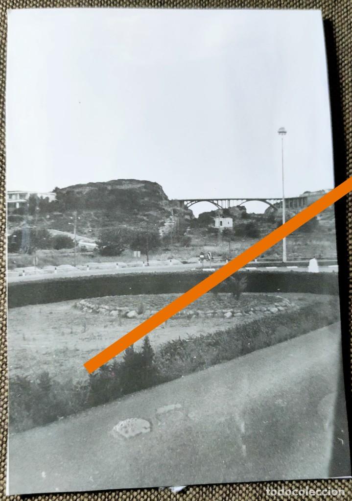 Alte Fotografie: Antigua fotograf&iacute;a. Puente, carretera de Benicasim. Castell&oacute;n. A&ntilde;o 1967.