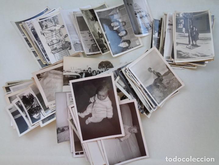 Fotograf&iacute;a antigua: LOTE DE 100 FOTOS FAMILIARES . DIVERSOS TEMAS . FOTOS EN BLANCO Y NEGRO