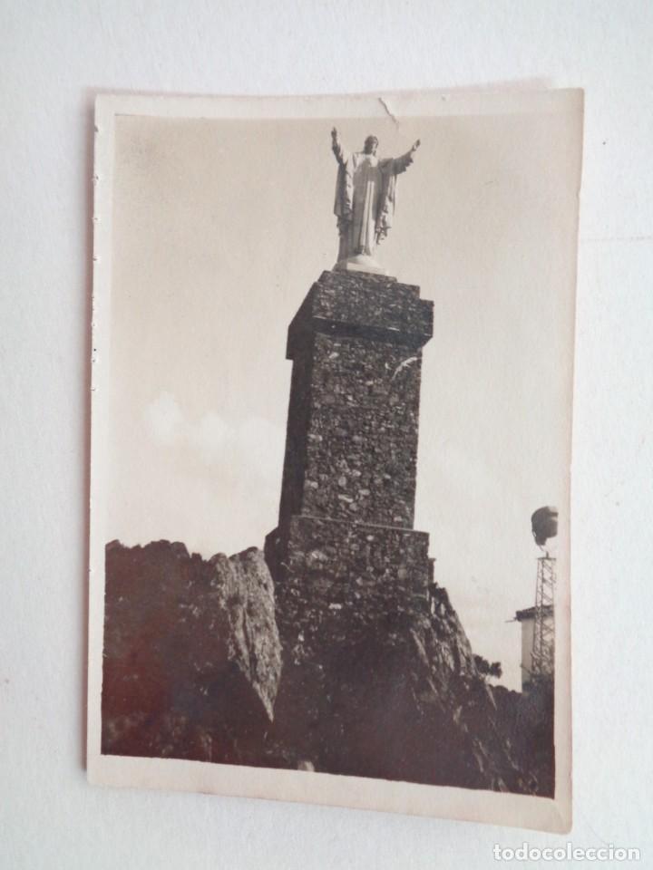 Fotograf&iacute;a antigua: FOTO DE UN MONUMENTO AL SAGRADO CORAZON , SIN DATOS