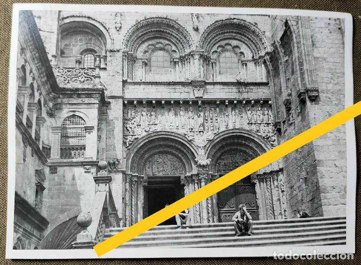 Fotograf&iacute;a antigua: Antigua fotograf&iacute;a de Santiago de Compostela. A&ntilde;os 60.