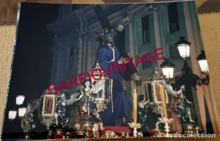 Fotograf&iacute;a antigua: SEMANA SANTA SEVILLA, ANTIGUA FOTOGRAFIA, NTRO.PADRE JESUS DEL GRAN PODER, 15X10 CMS