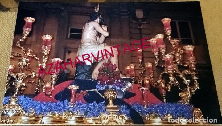 Fotograf&iacute;a antigua: SEMANA SANTA SEVILLA, ANTIGUA FOTOGRAFIA CRISTO DE LAS PENAS, LA ESTRELLA, 10X15 CMS