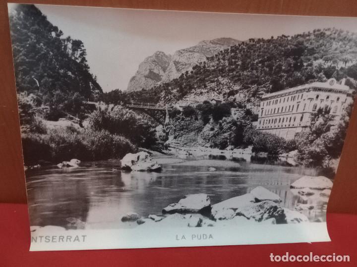Fotograf&iacute;a antigua: fotografia grande antigua de monserrat