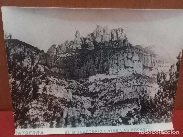 Fotograf&iacute;a antigua: fotografia grande antigua de monserrat