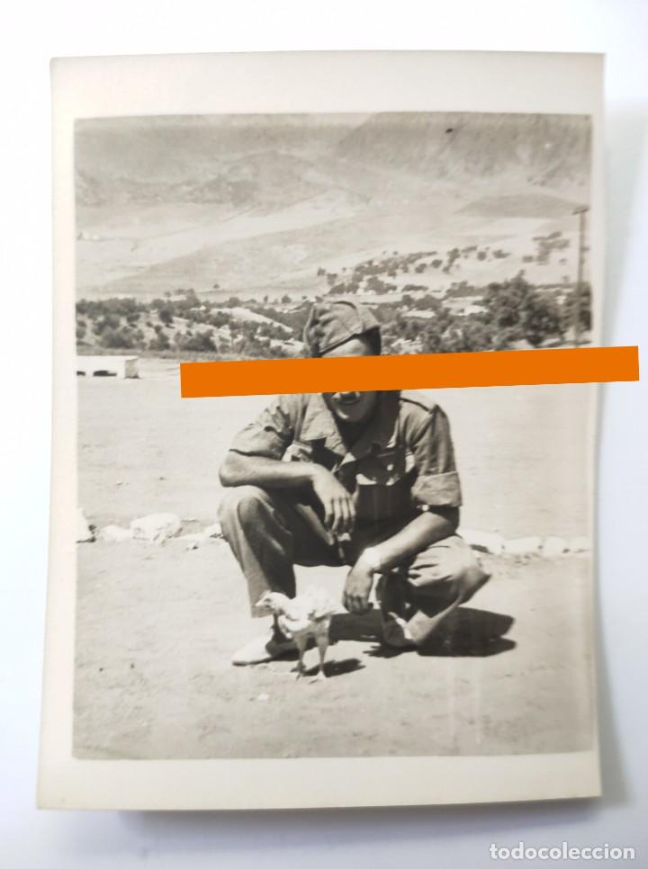 Antique Photography: Antigua fotograf&iacute;a. Militar espa&ntilde;ol . Foto a&ntilde;os 50..