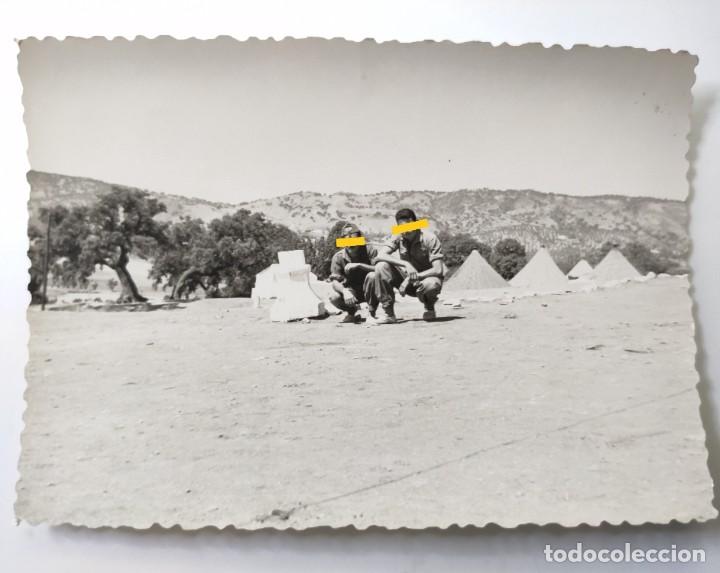 Antique Photography: Antigua fotograf&iacute;a. Militar espa&ntilde;ol . Foto a&ntilde;os 50/60..