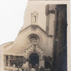 Fotografía antigua: BASÍLICA DE LA MERCED - PROCESIÓN DÍA DE LA MERCED - 24.09.1924 - FOTOGRAFÍA - 118X86MM -. Lote 362317705